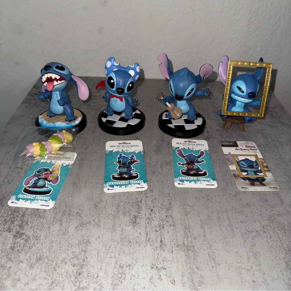 Set of 4 YuMe Disney Lilo & Stitch Fun Series